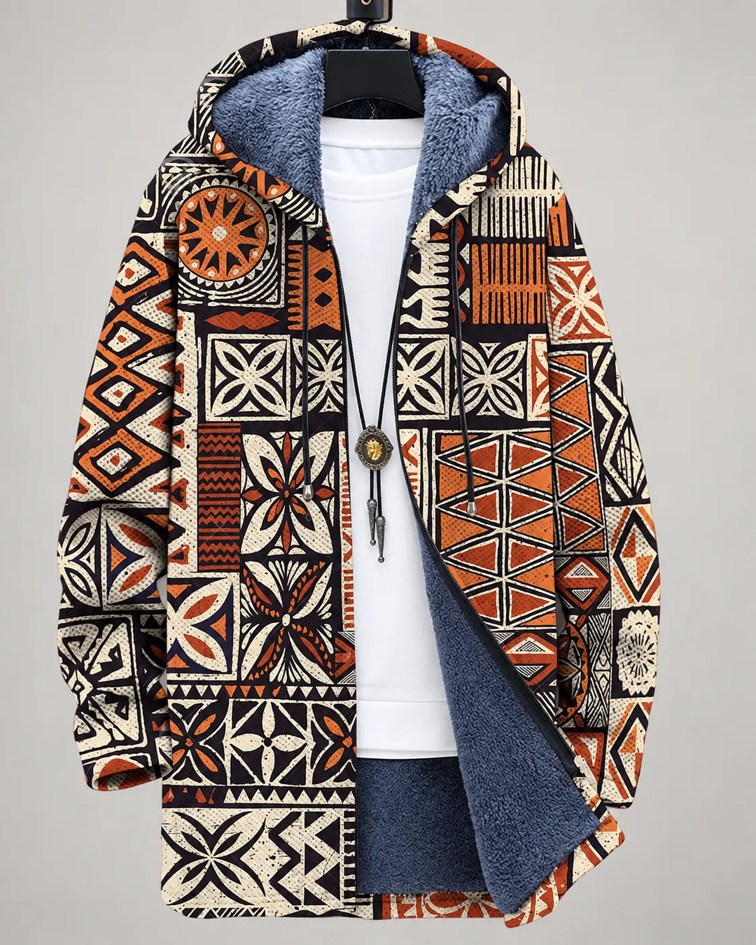 Celeste Ocean Art Hooded Jacket