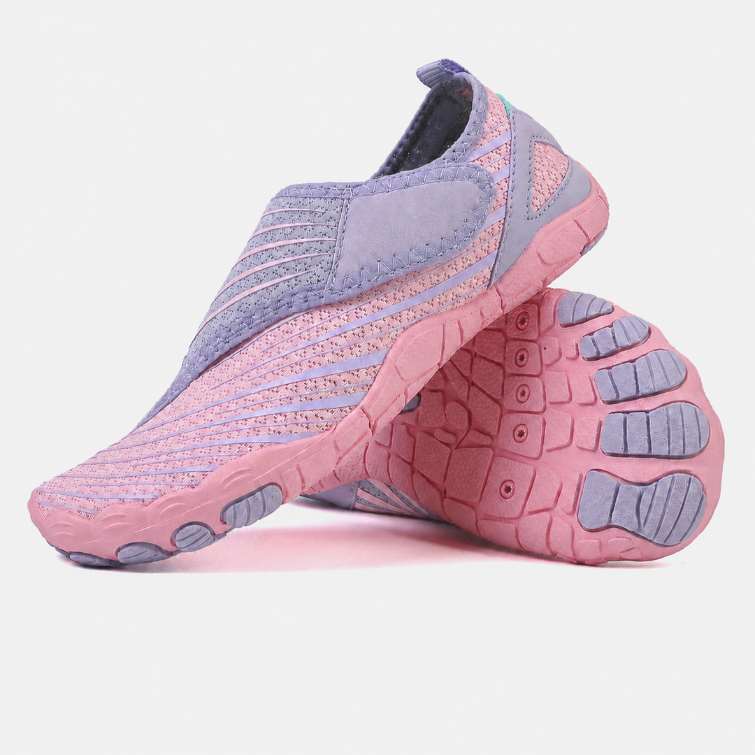 Mira Barefoot Orthopedic Trainers - Mauve