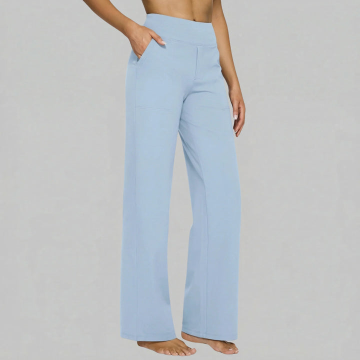 Klara Stretch Pants - Light Blue