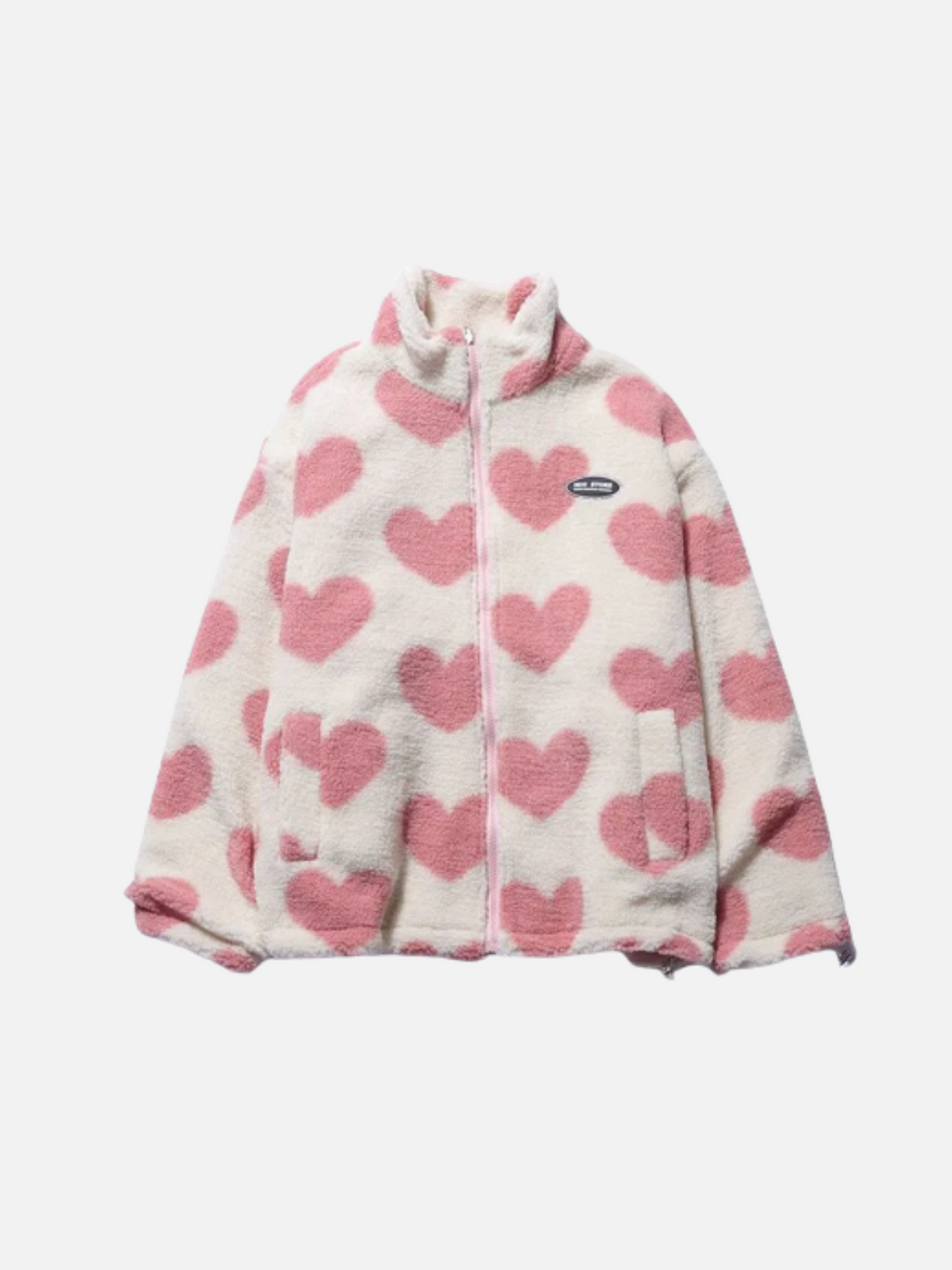 Lydia | Reversible Heart-Print Padded Coat