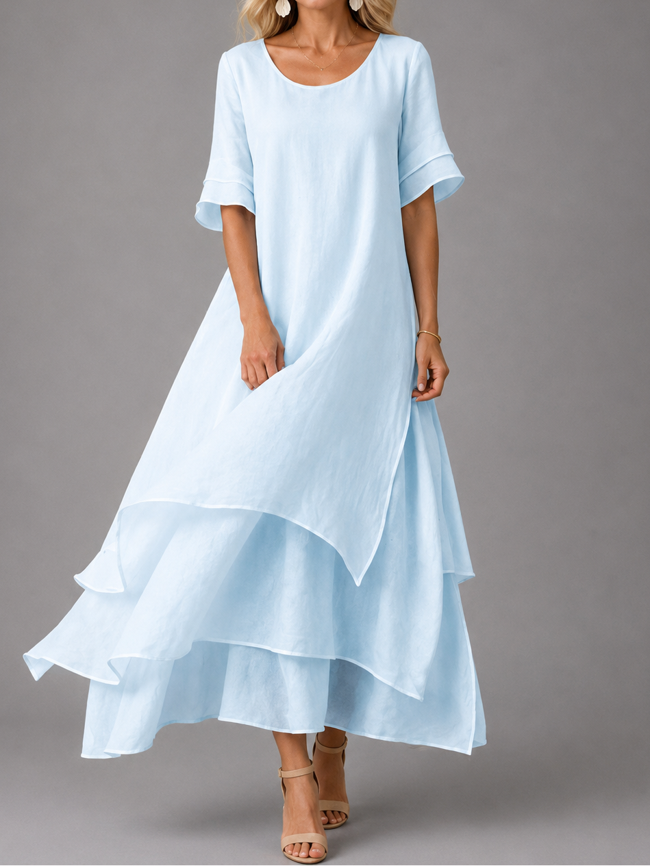 Liora maxi dress detail