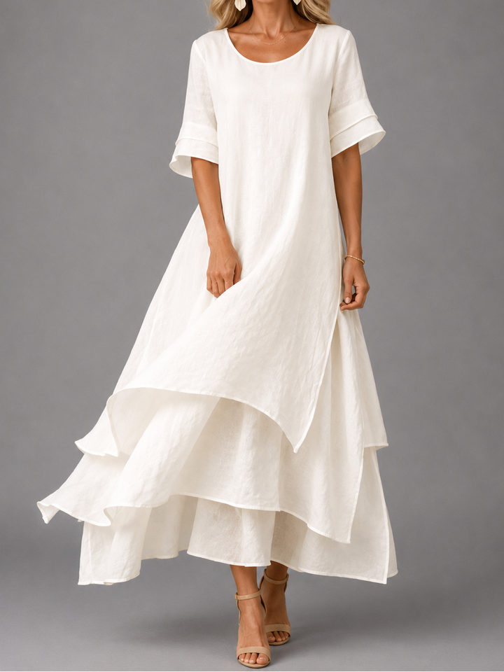 Liora maxi dress detail