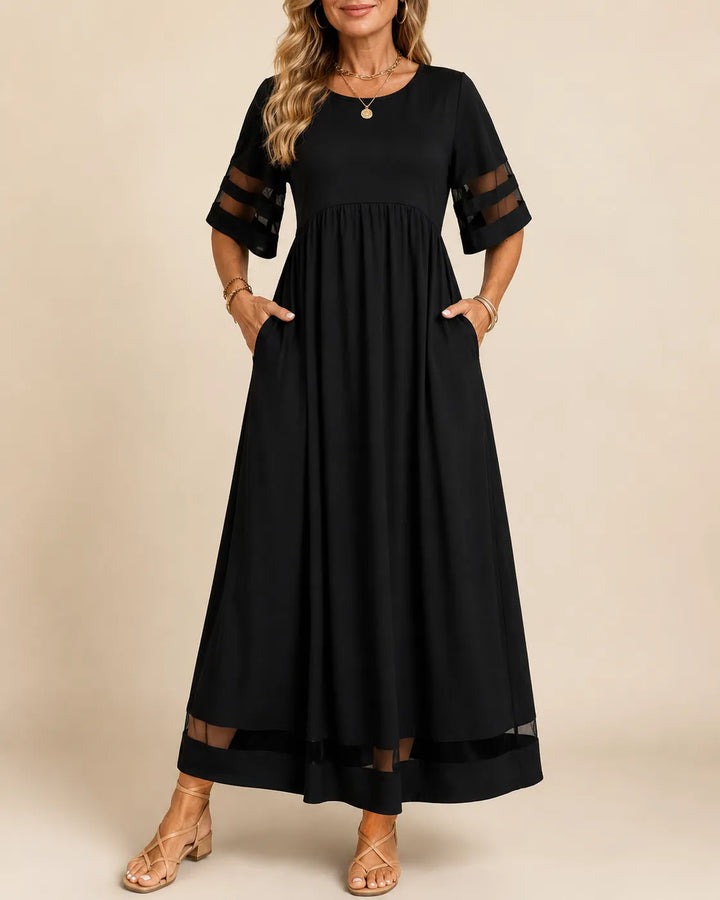 Aubrey Flattering Tummy-Smoothing Midi Dress