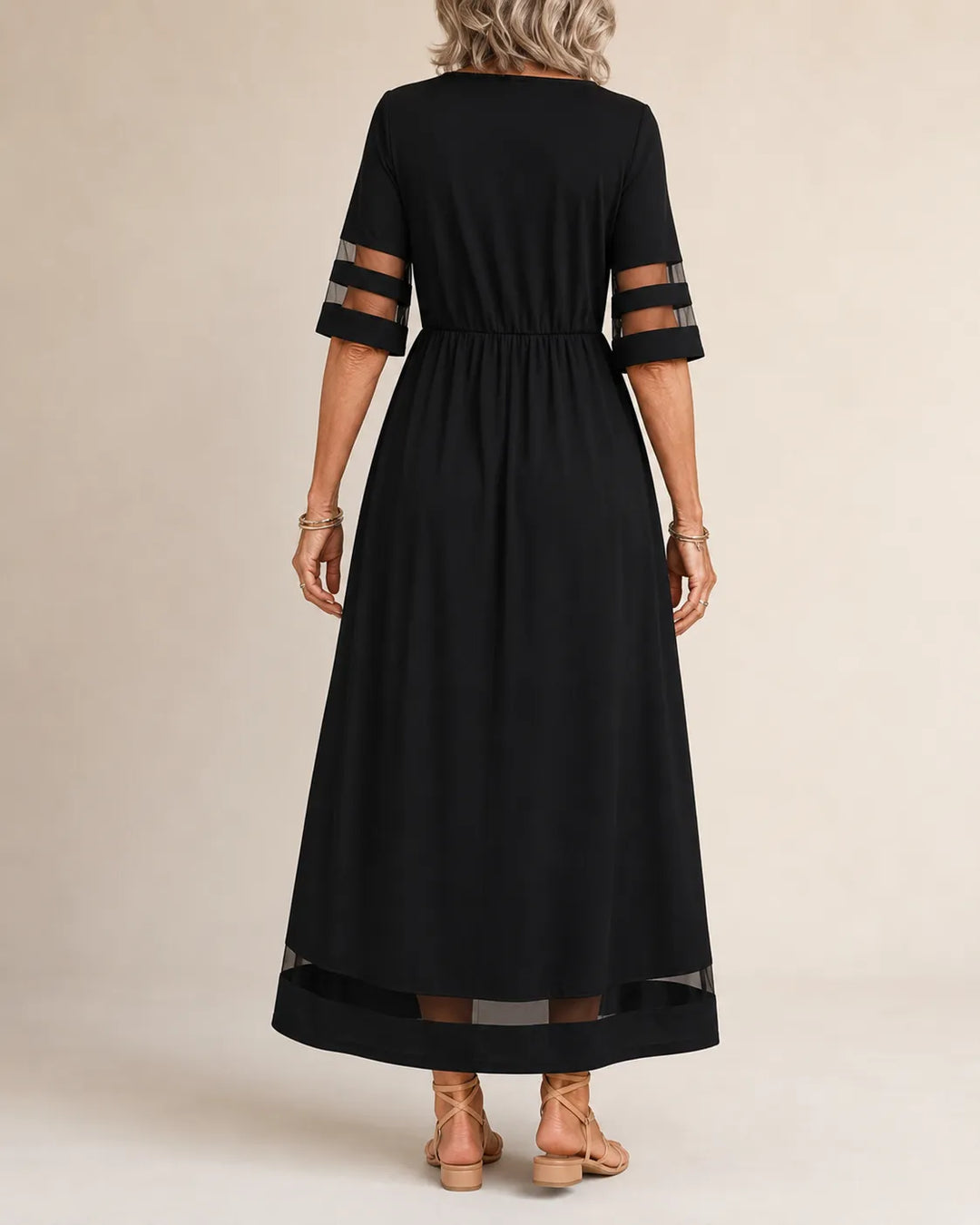 Aubrey Flattering Tummy-Smoothing Midi Dress
