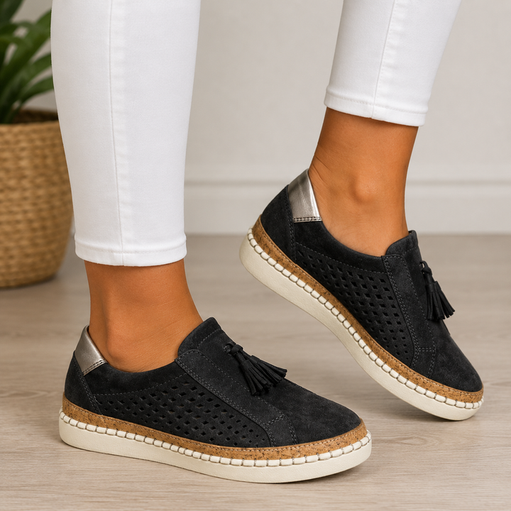 Christine Orthopedic Comfort Loafers - Black