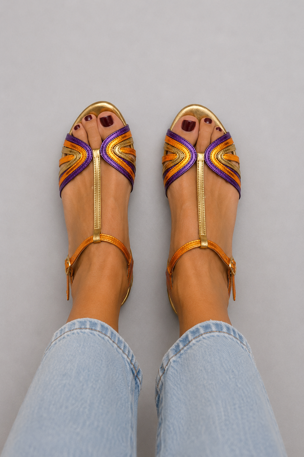 Viviana Mediterranean Color Sandals