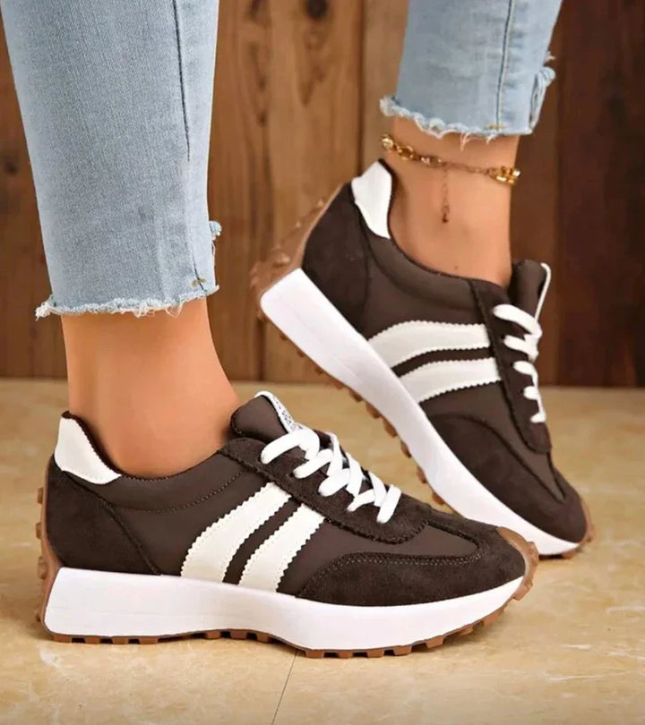 Marie Orthopedic Sneakers - Dark Brown