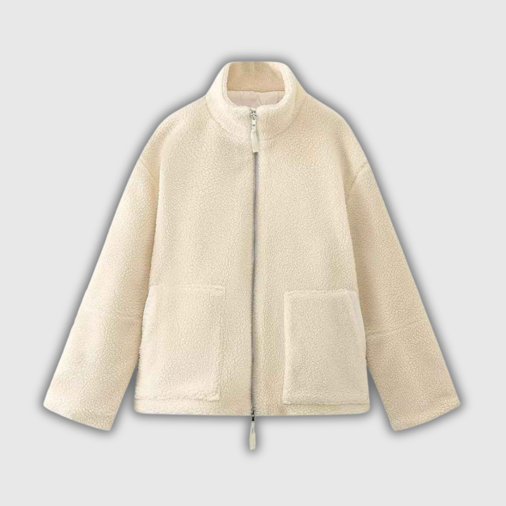Elsie | Teddy Fleece Zip Jacket