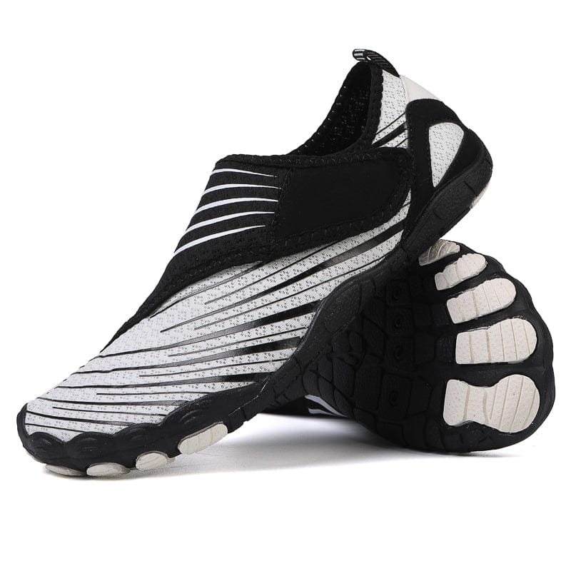 Mira Barefoot Orthopedic Trainers - Mono Stripe