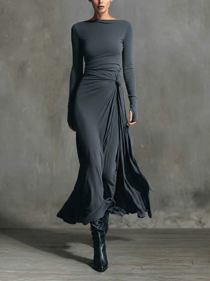 Naiara Maxi Dress with Side Knot