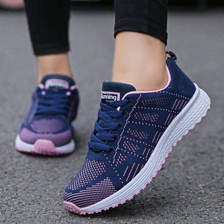 Brielle Orthopedic Walking Shoes - Blue