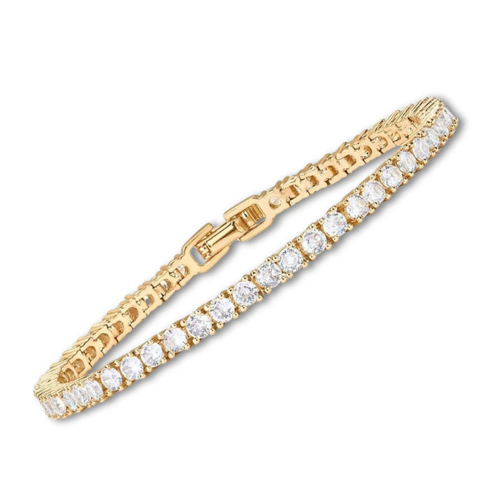 Elara Gold Tennis Bracelet