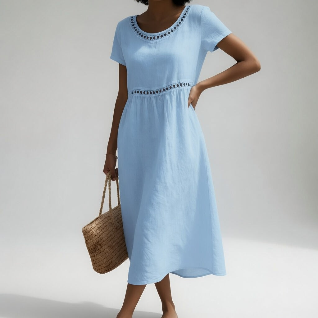 Pernelle midi dress blue