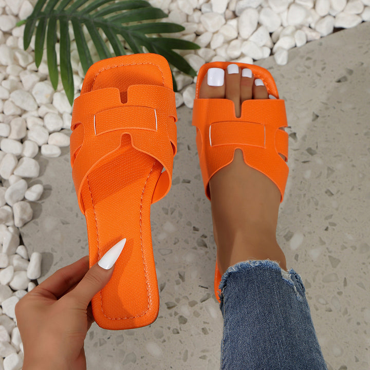Flip-Flop Sandals - Orange