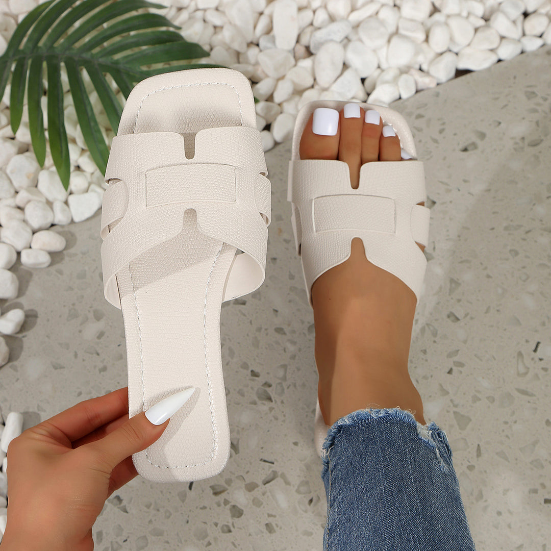 Flip-Flop Sandals - Off-White