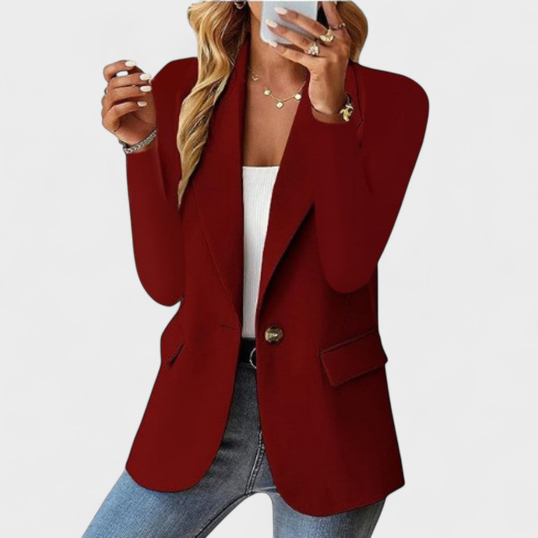Cecilia | Single-Button Tailored Blazer