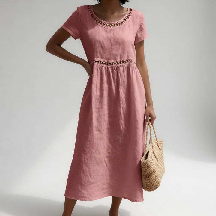 Pernelle midi dress pink