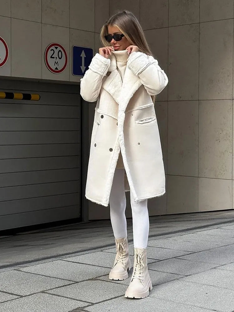 Laluna Elegant Long Coat
