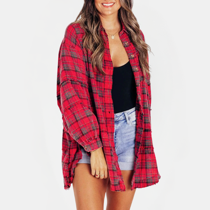Zafira Oversized Flannel