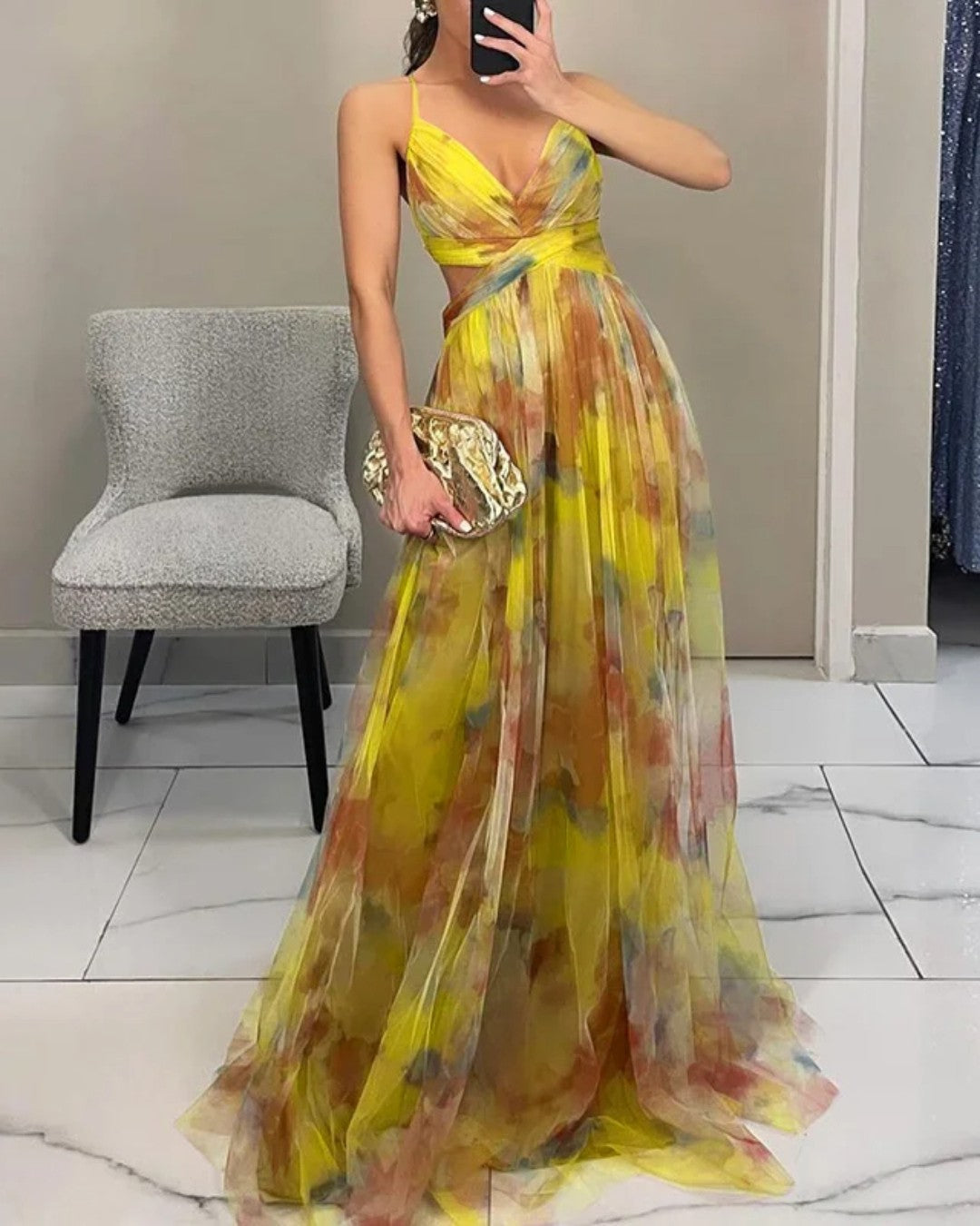 Giselle – Floral Maxi Dress