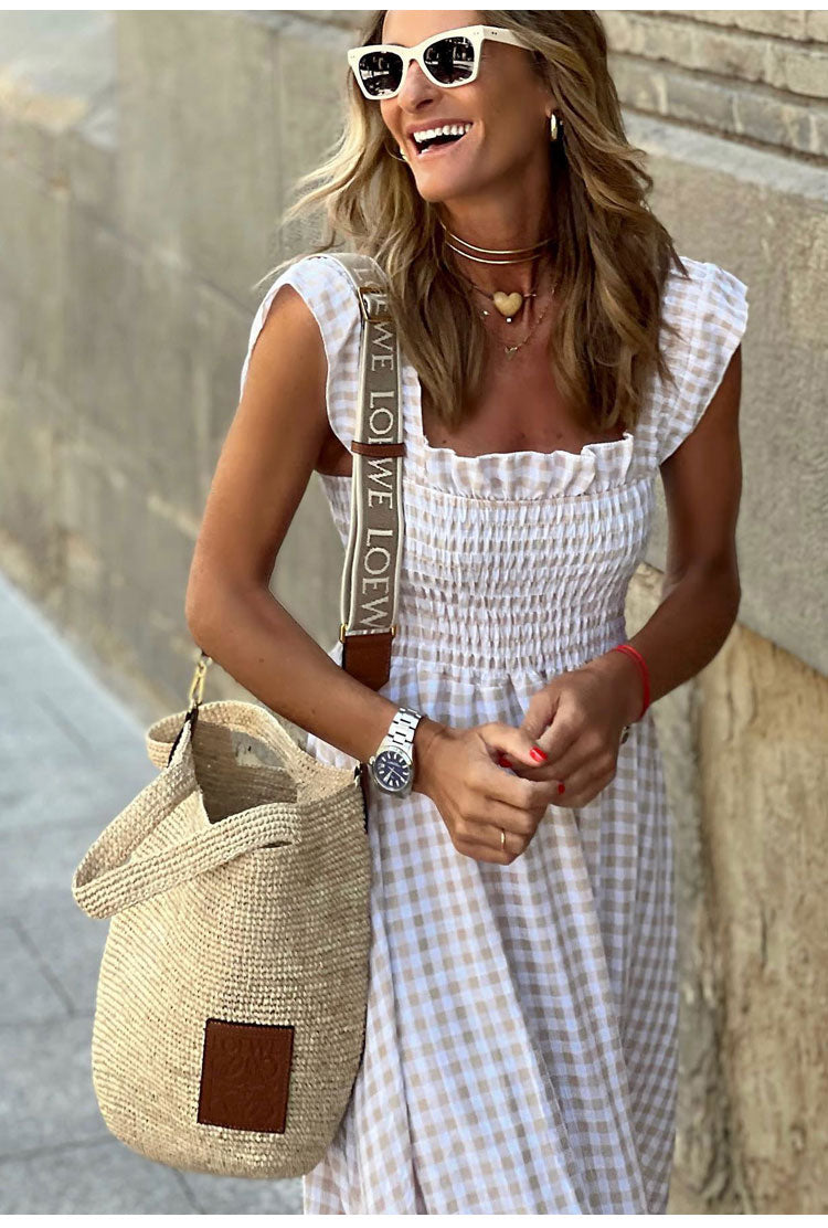 Lyra boho dress detail