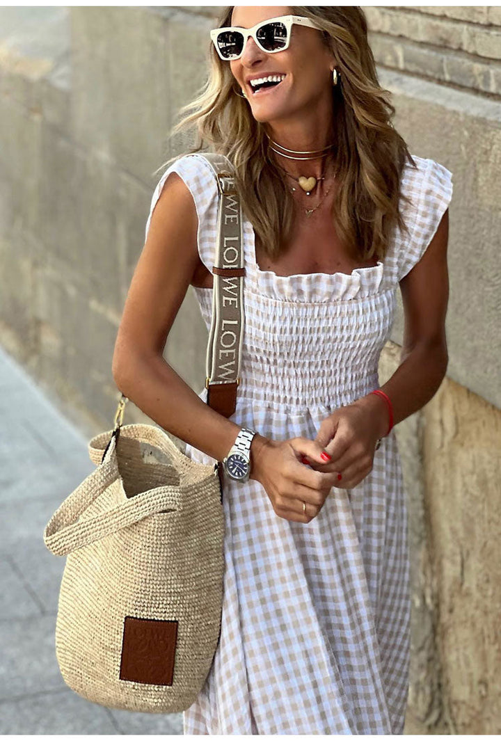 Lyra boho dress detail