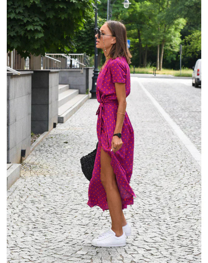 Manon – Elegant V-Neck Dress