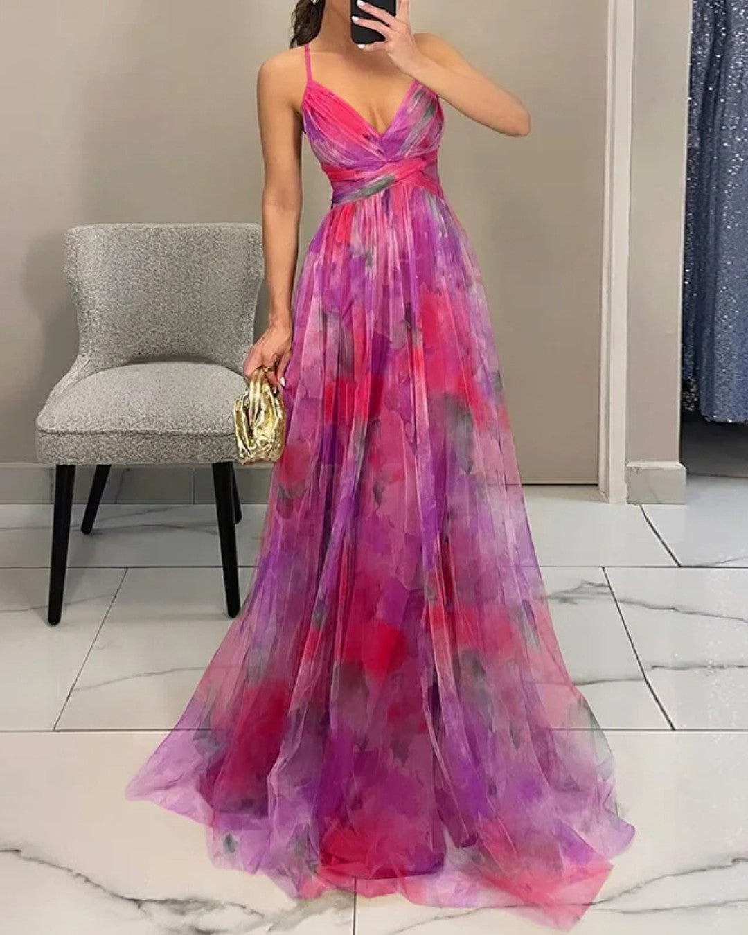 Giselle – Floral Maxi Dress