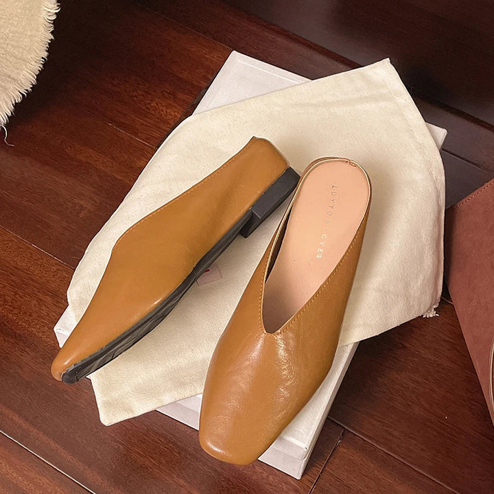 Lyra Mules - Brown