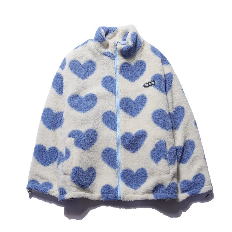 Lydia | Reversible Heart-Print Padded Coat