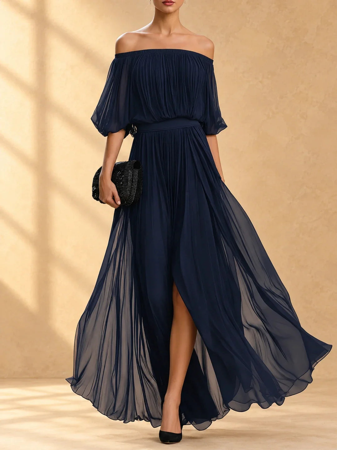 Genevieve Navy Blue