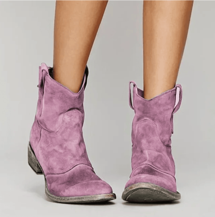 Reva™ | Western Pull-On Ankle Boots
