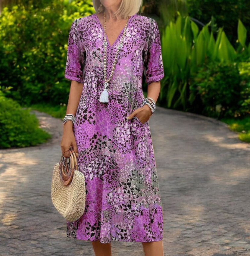 Iris – Lightweight Flowy Dress with a Flattering Fit
