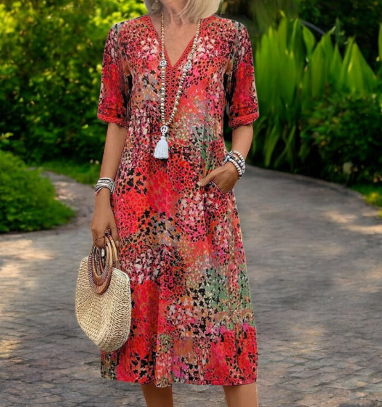 Iris – Lightweight Flowy Dress with a Flattering Fit