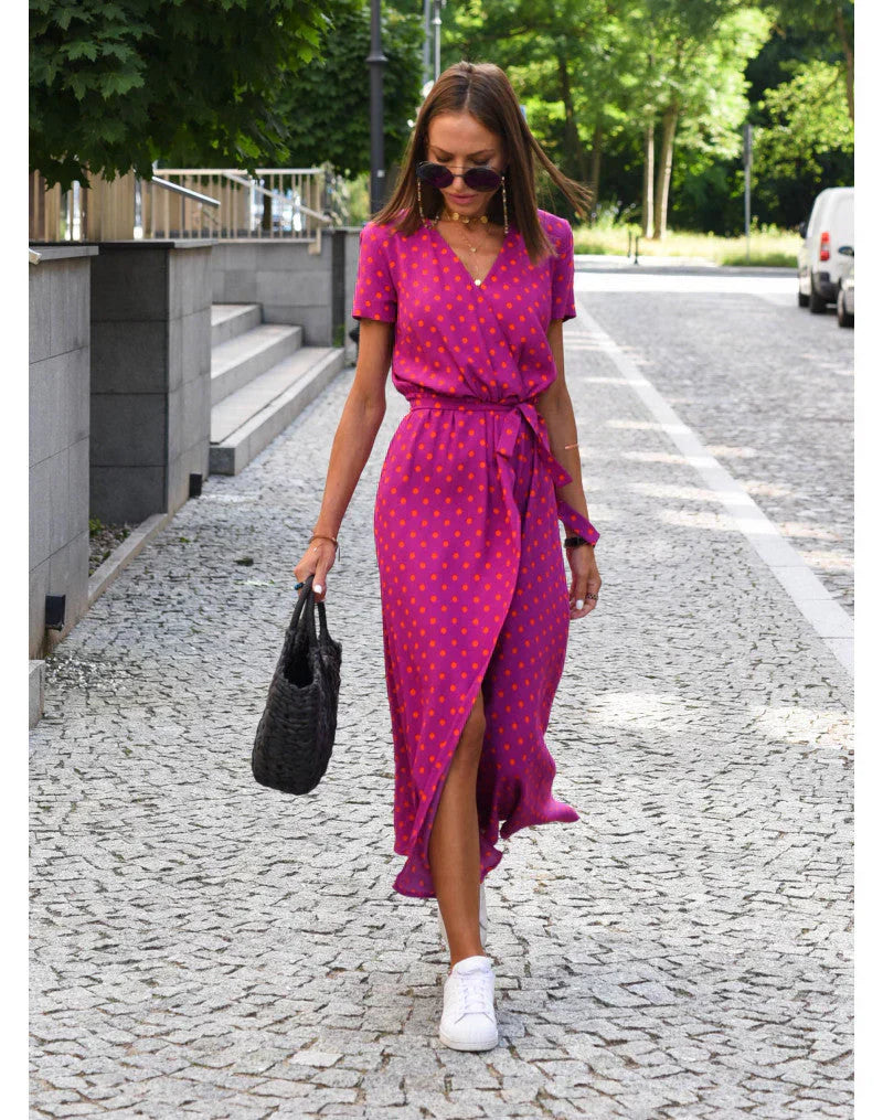 Manon – Elegant V-Neck Dress