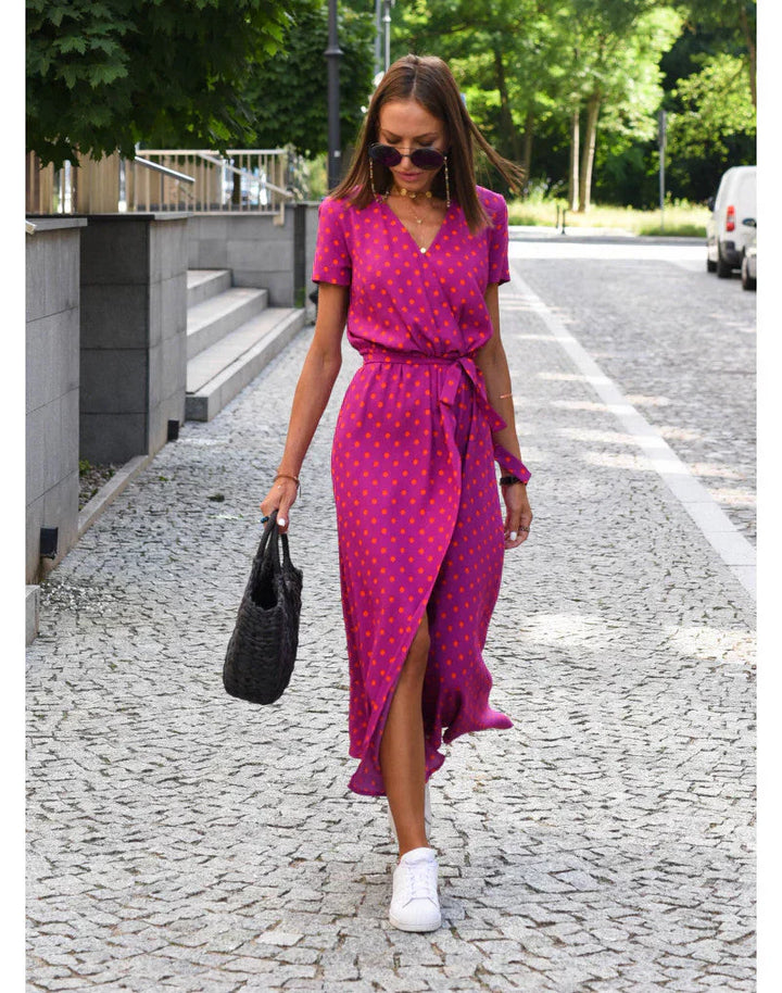 Manon – Elegant V-Neck Dress