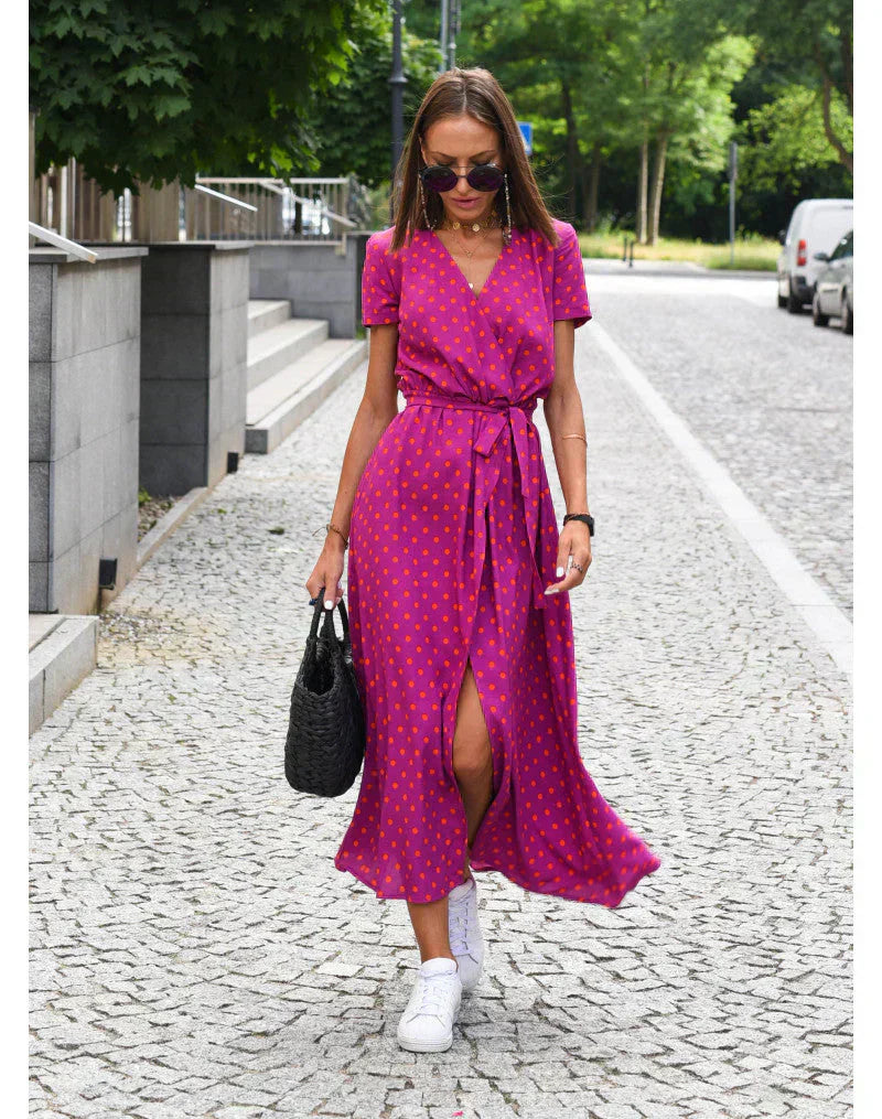 Manon – Elegant V-Neck Dress