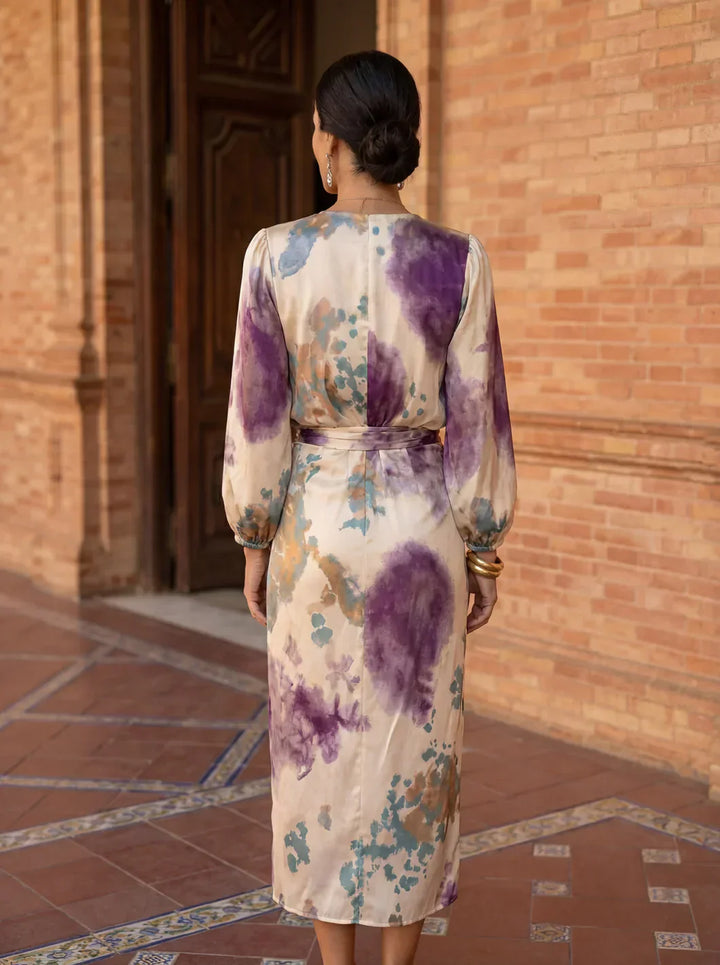 Valeria Elegant V-Neck Two Piece