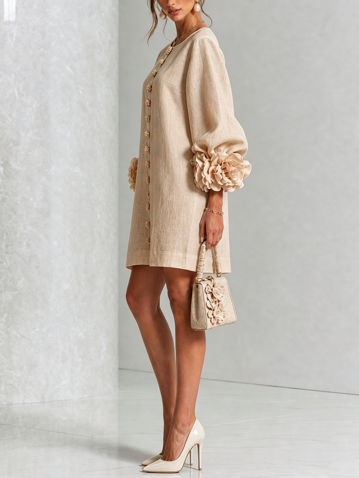 Rosalie Button-Down Mini Dress