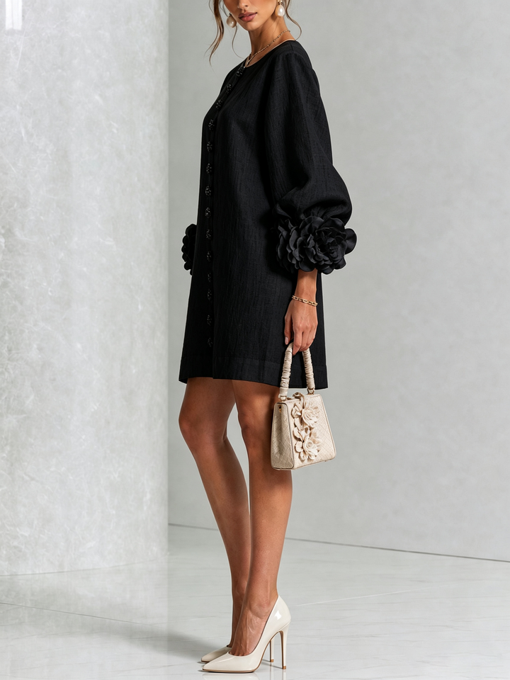 Rosalie Button-Down Mini Dress