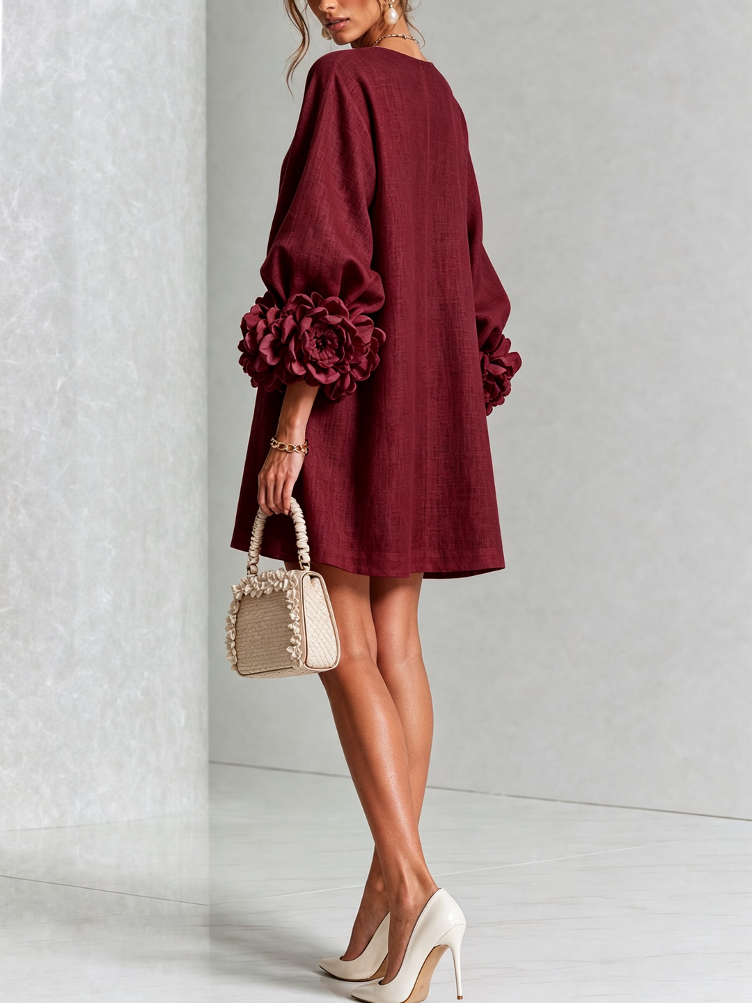 Rosalie Button-Down Mini Dress