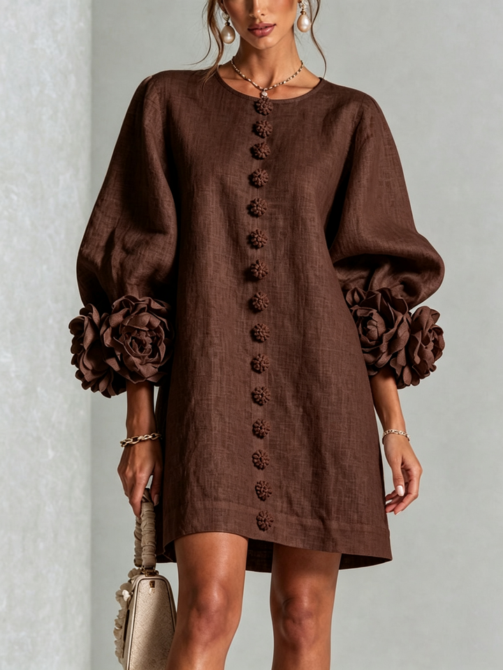 Rosalie Button-Down Mini Dress