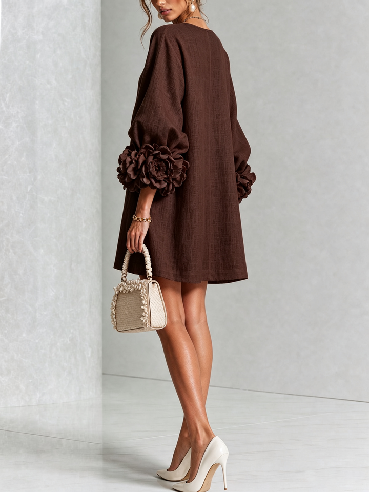 Rosalie Button-Down Mini Dress