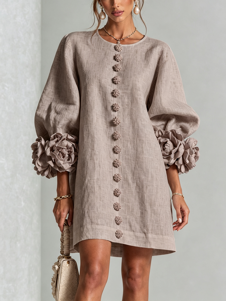 Rosalie Button-Down Mini Dress