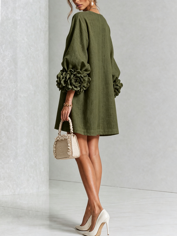 Rosalie Button-Down Mini Dress
