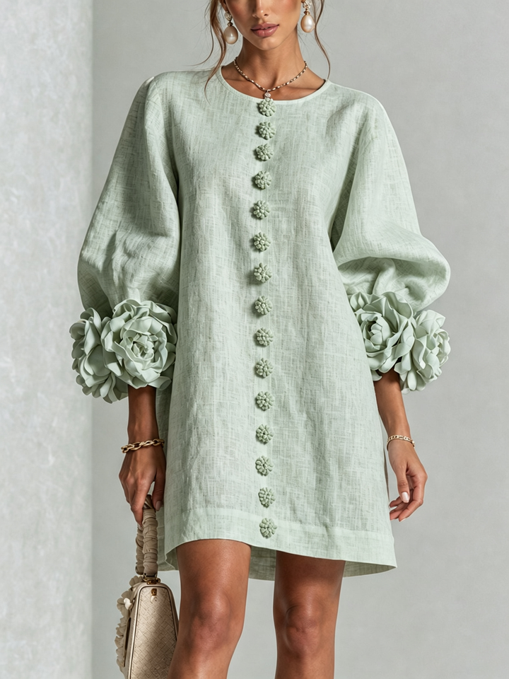Rosalie Button-Down Mini Dress