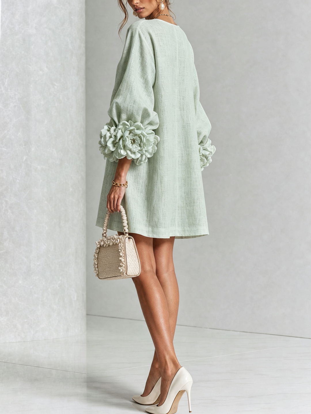 Rosalie Button-Down Mini Dress