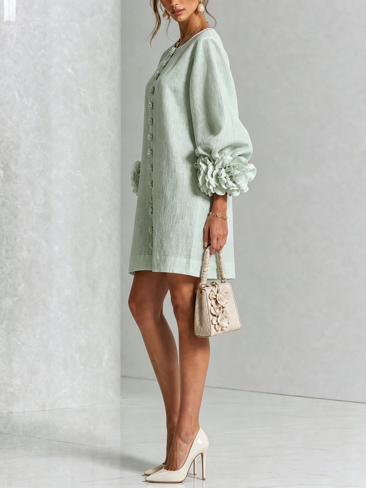 Rosalie Button-Down Mini Dress
