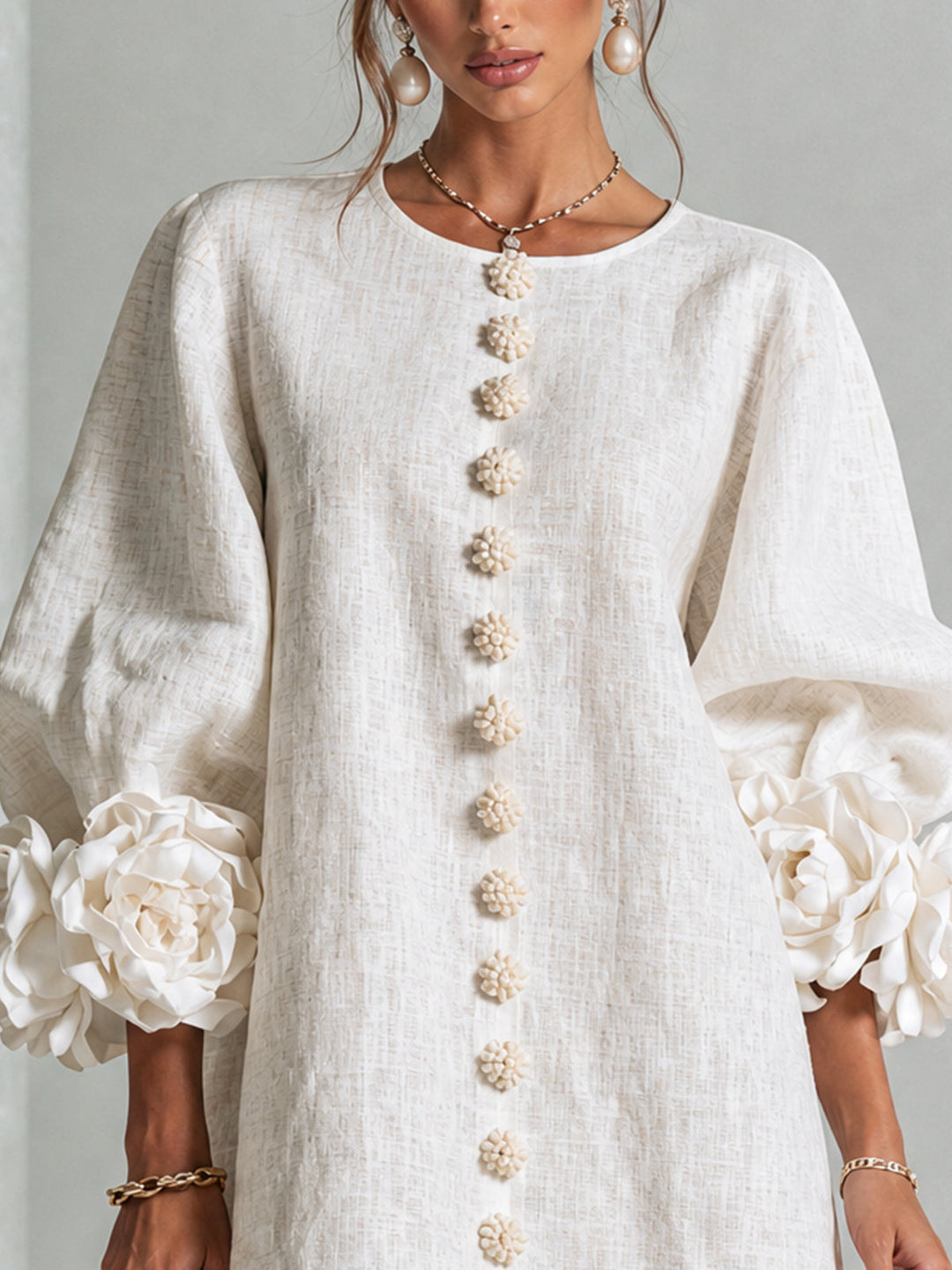 Rosalie Button-Down Mini Dress