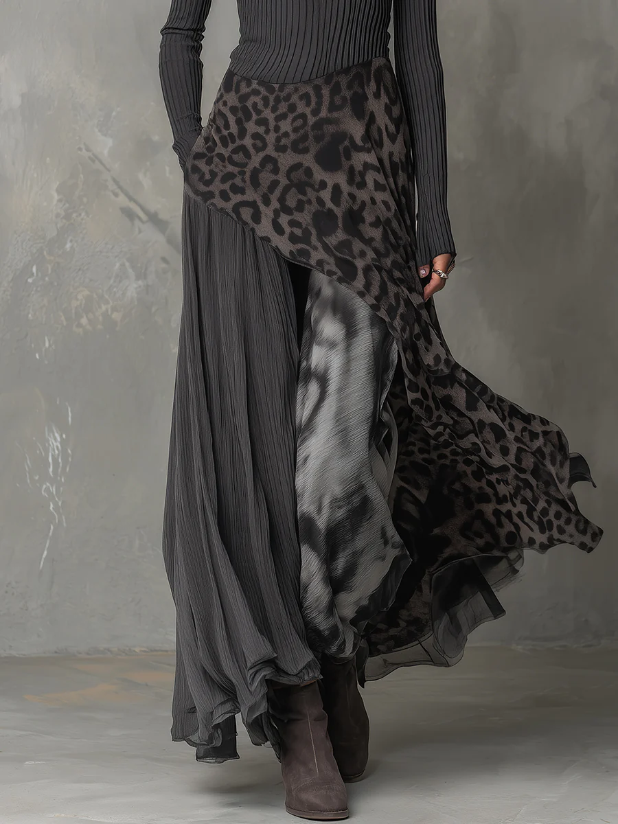 Raven Elegant Maxi Dress